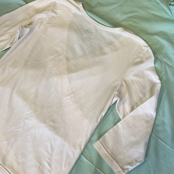 Neon Buddha Cotton/Spandex Wrap Shirt, Large, Coco Button Gathered, EUC… - Picture 8 of 10